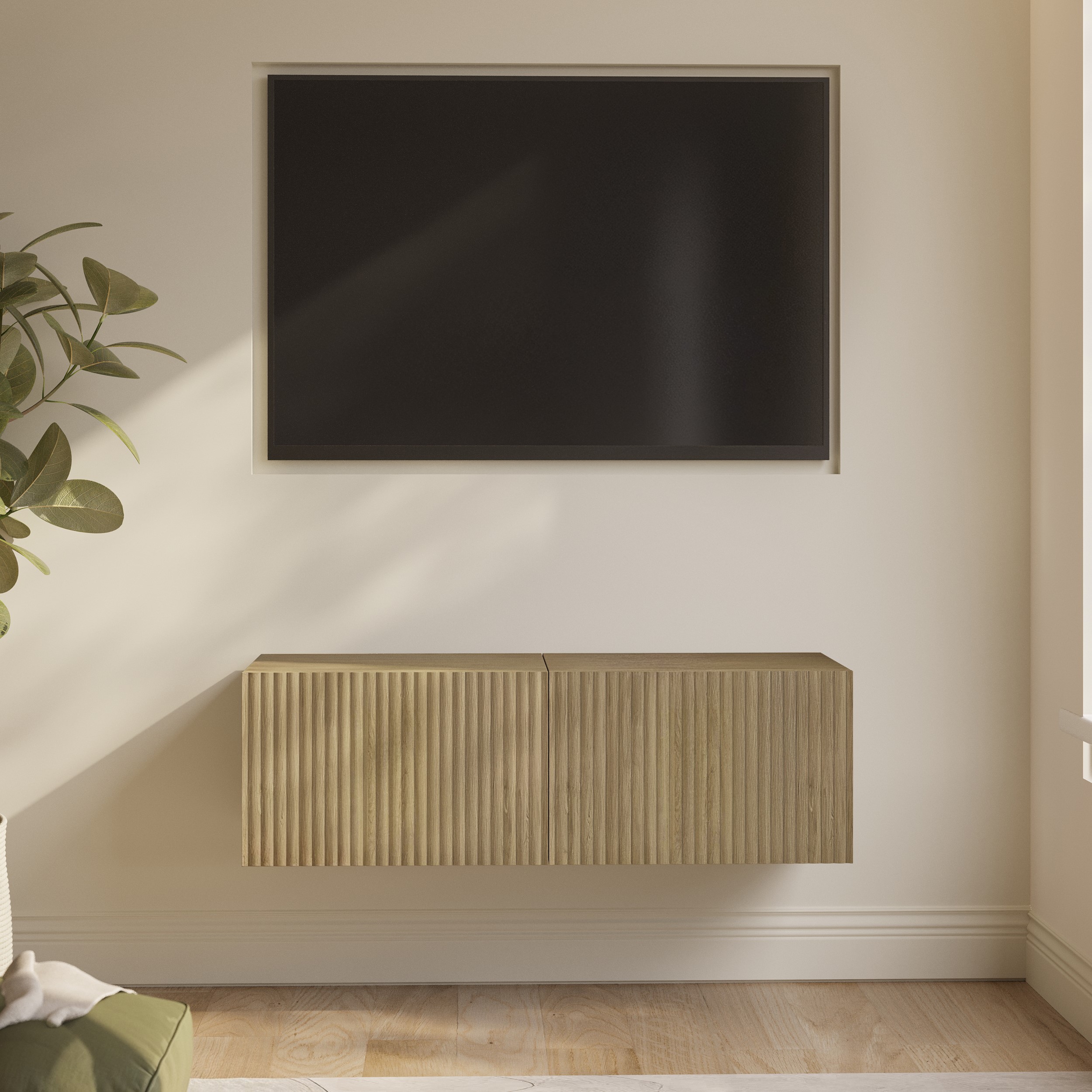 Wall Mounted Floating TV Unit